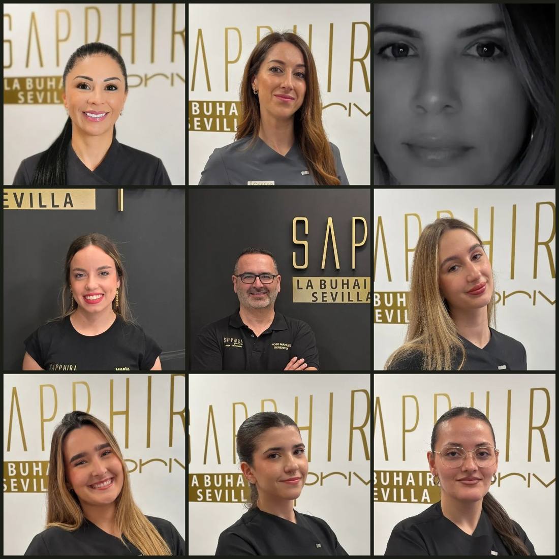 Equipo de Sapphira Privé Sevilla La Buhaira