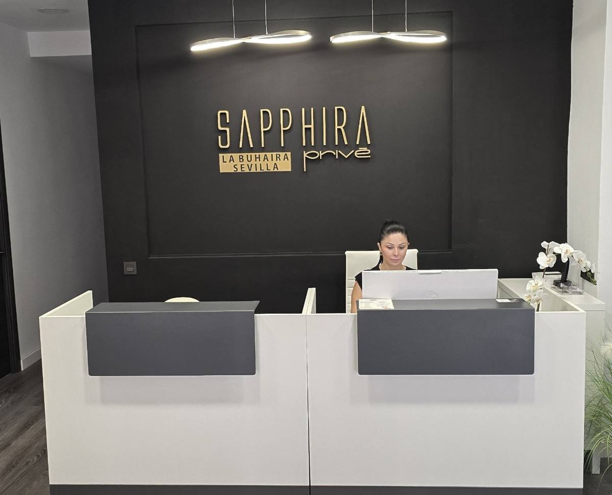 Recepción de Sapphira Privé La Buhaira Sevilla