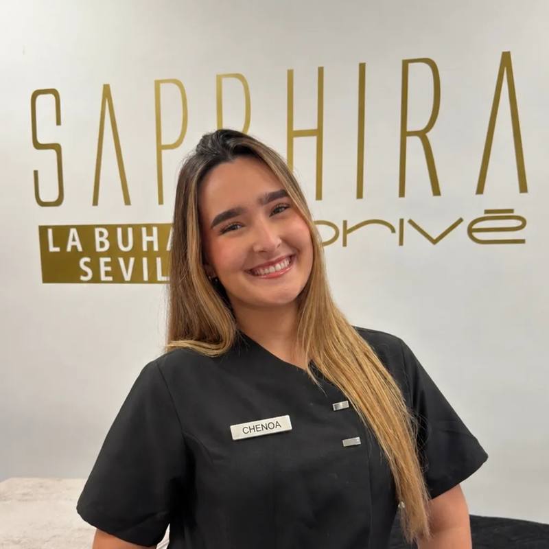 Chenoa, técnico en masajes de Sapphira Privé Sevilla La Buhaira