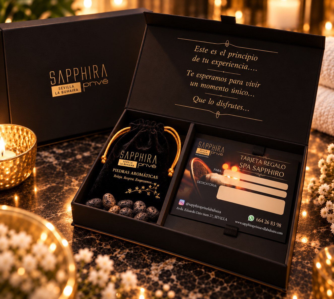 Caja regalo premium Sapphira Privé